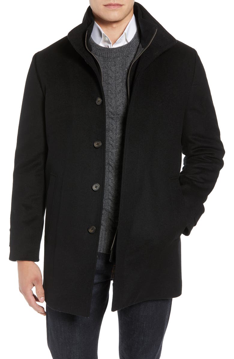 Nordstrom John W. Nordstrom<sup>®</sup> Hudson Wool Car Coat, Main, color,