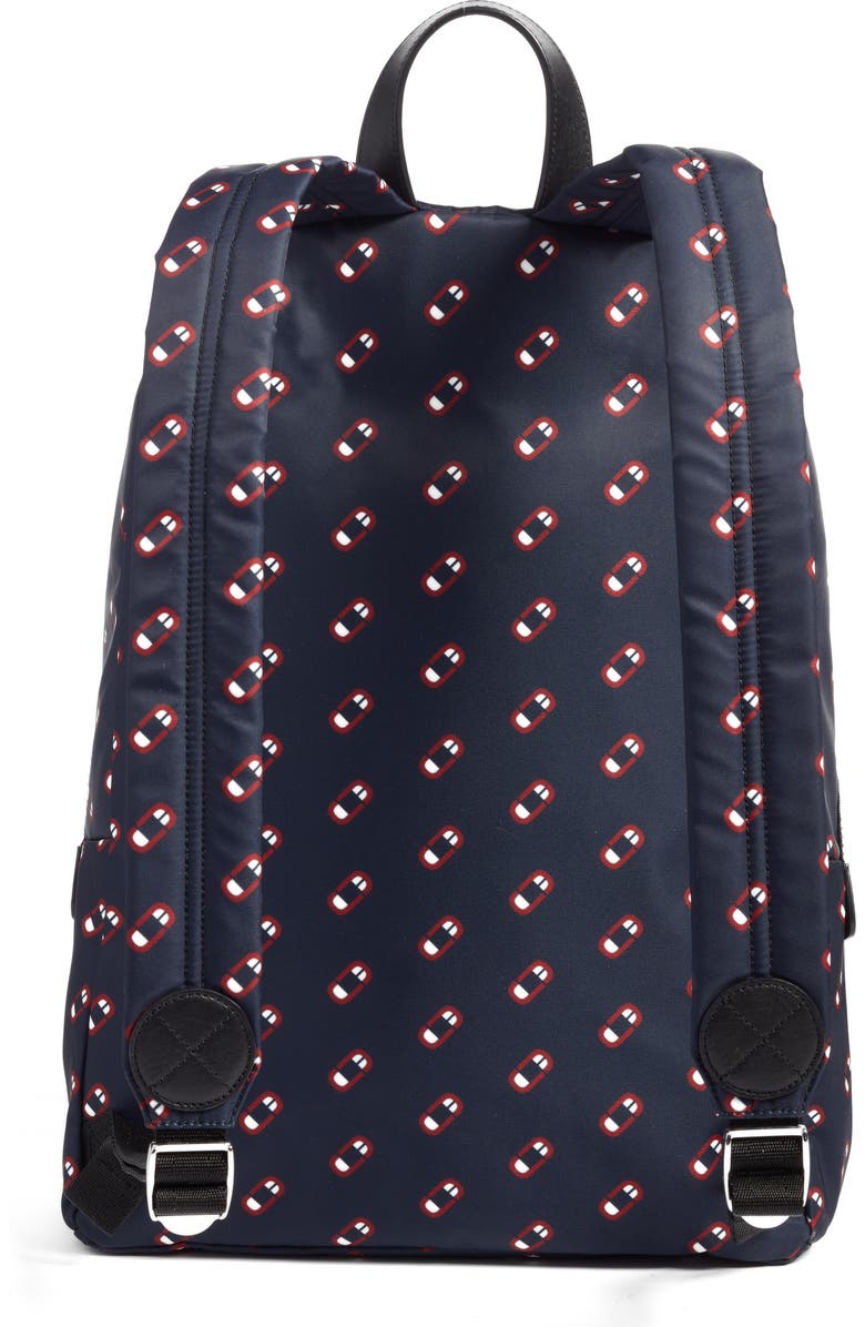 Marc Jacobs Logo Scream Biker Backpack, Alternate, color,