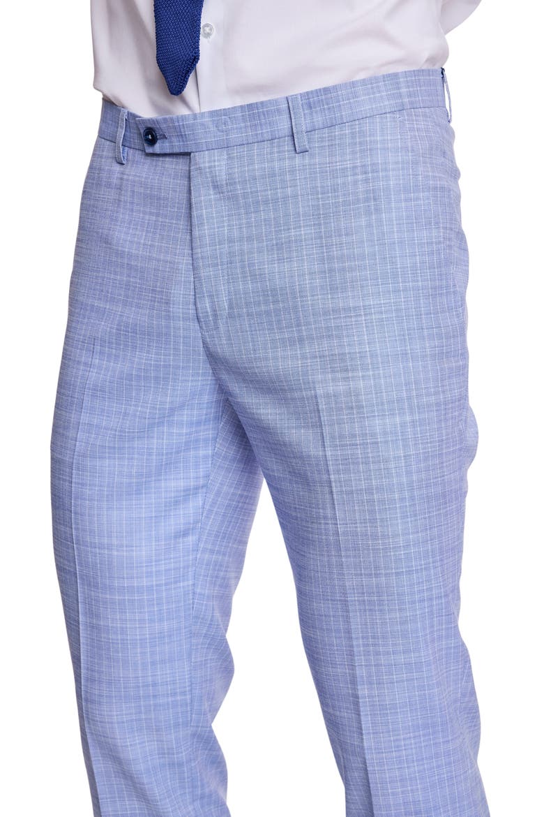 Downing Slim Fit Pants, Alternate, color, BLUE WHITE PINSTRIPE