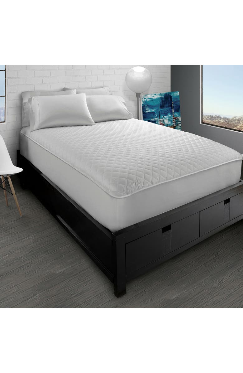 ELLA JAYNE HOME Allergy-Free Dust Mite Free Mattress Protector - Full, Alternate, color, White