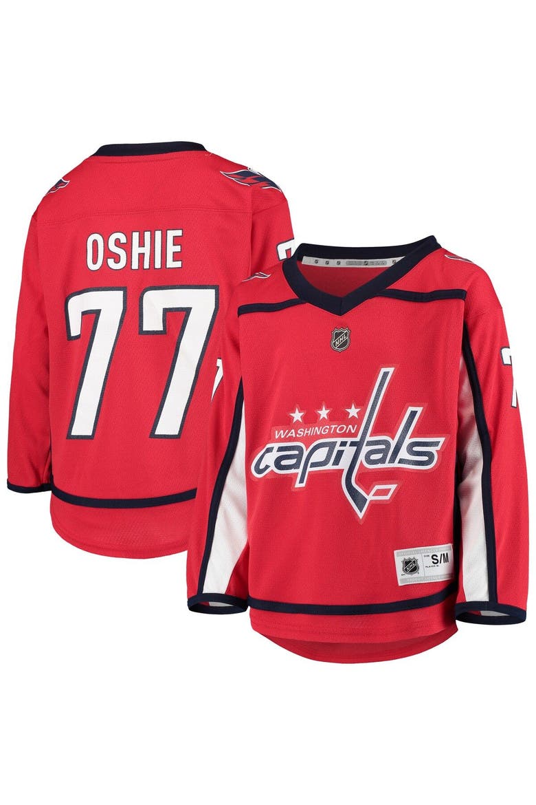 Youth TJ Oshie Red Washington Capitals Home Player Replica Jersey, Main, color, RED