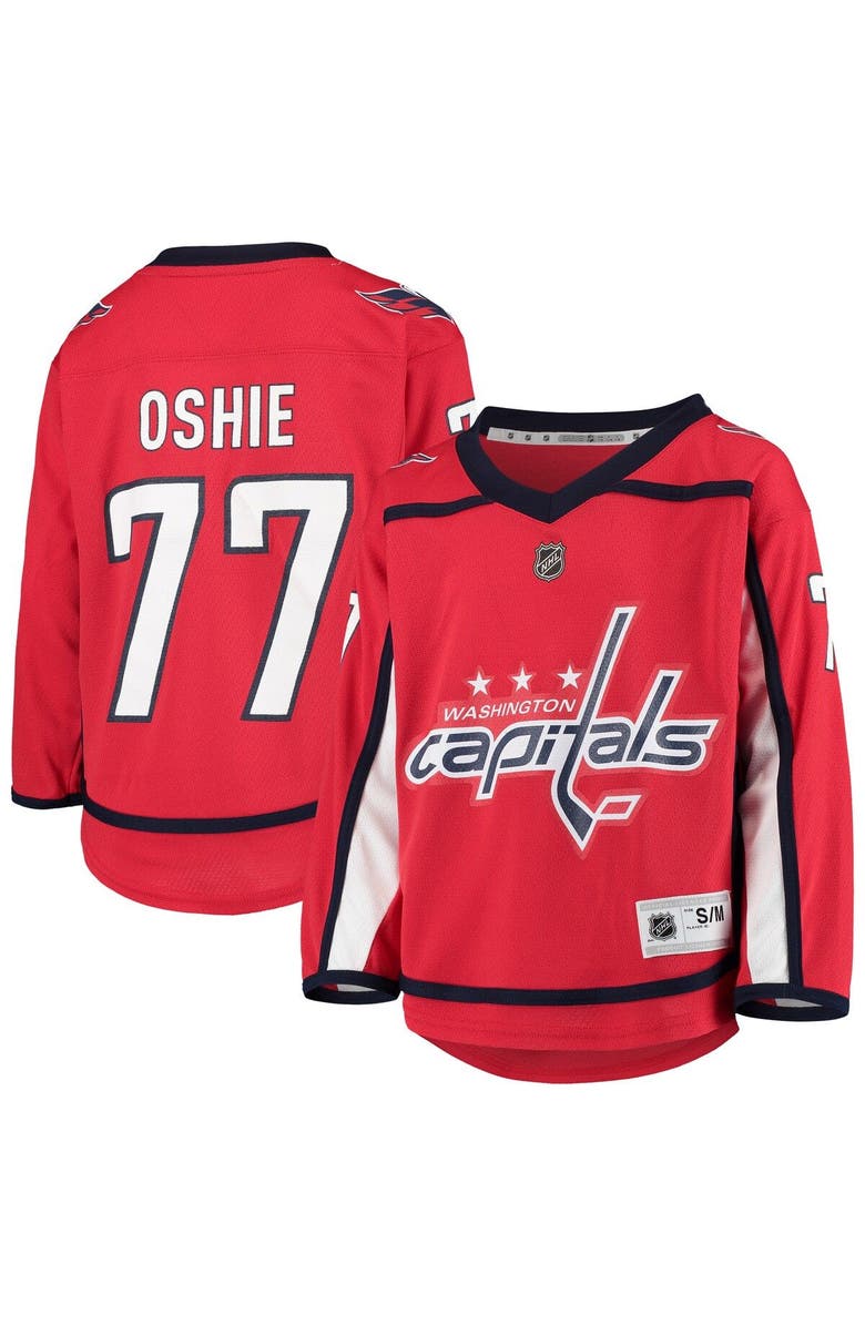 Outerstuff Youth TJ Oshie Red Washington Capitals Home Player Replica Jersey, Main, color, Red