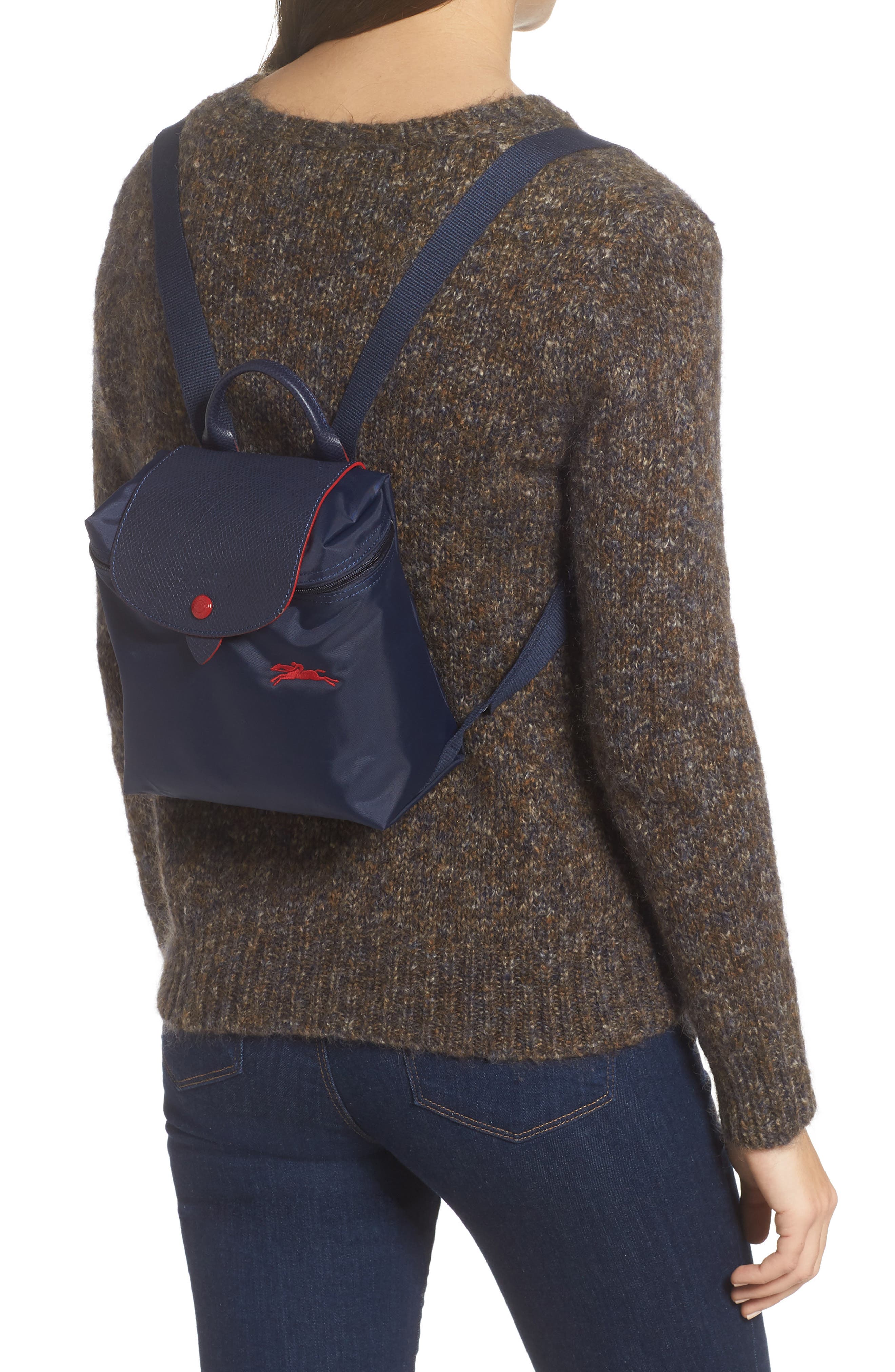 Longchamp Le Pliage Mini Backpack, Alternate, color, 