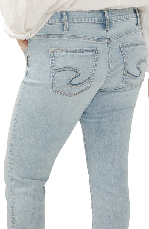 Silver Jeans Co. Plus Size Girlfriend Mid Rise Skinny Leg Jeans In Indigo
