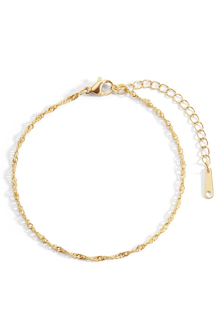 Singapore Twist Bracelet, Alternate, color, Gold-Tone