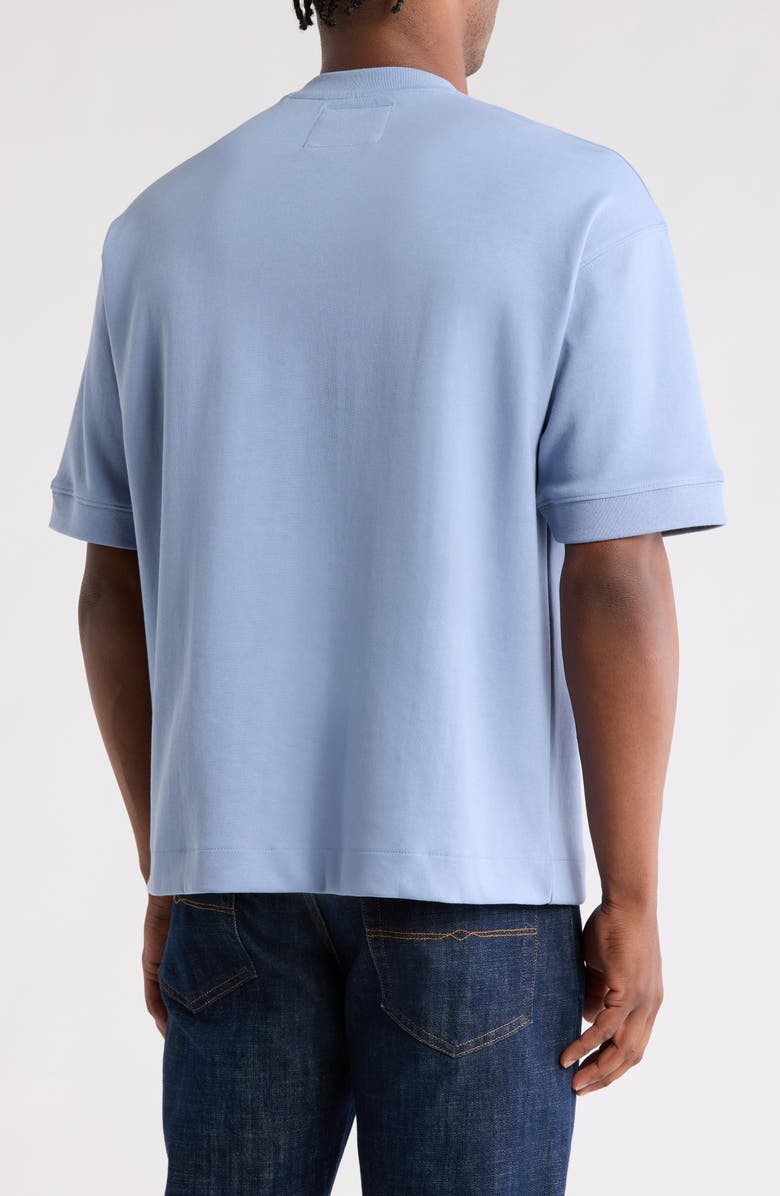 DENIM AND FLOWER Crewneck T-Shirt, Alternate, color, Light Blue