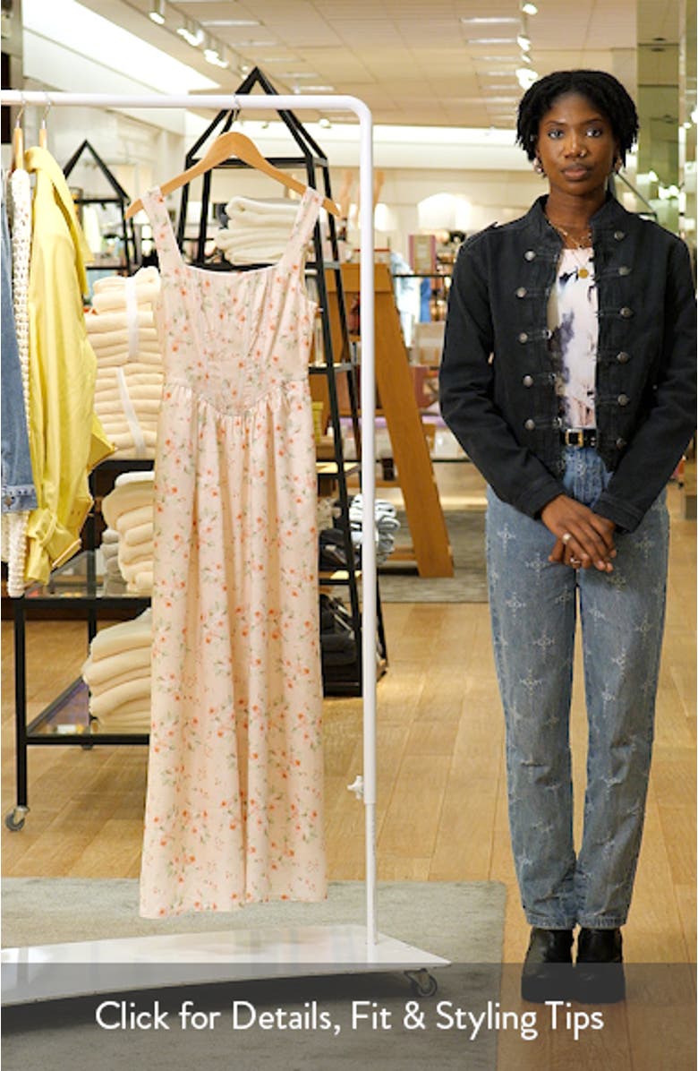 Vespa Floral Fit & Flare Dress, sales video thumbnail