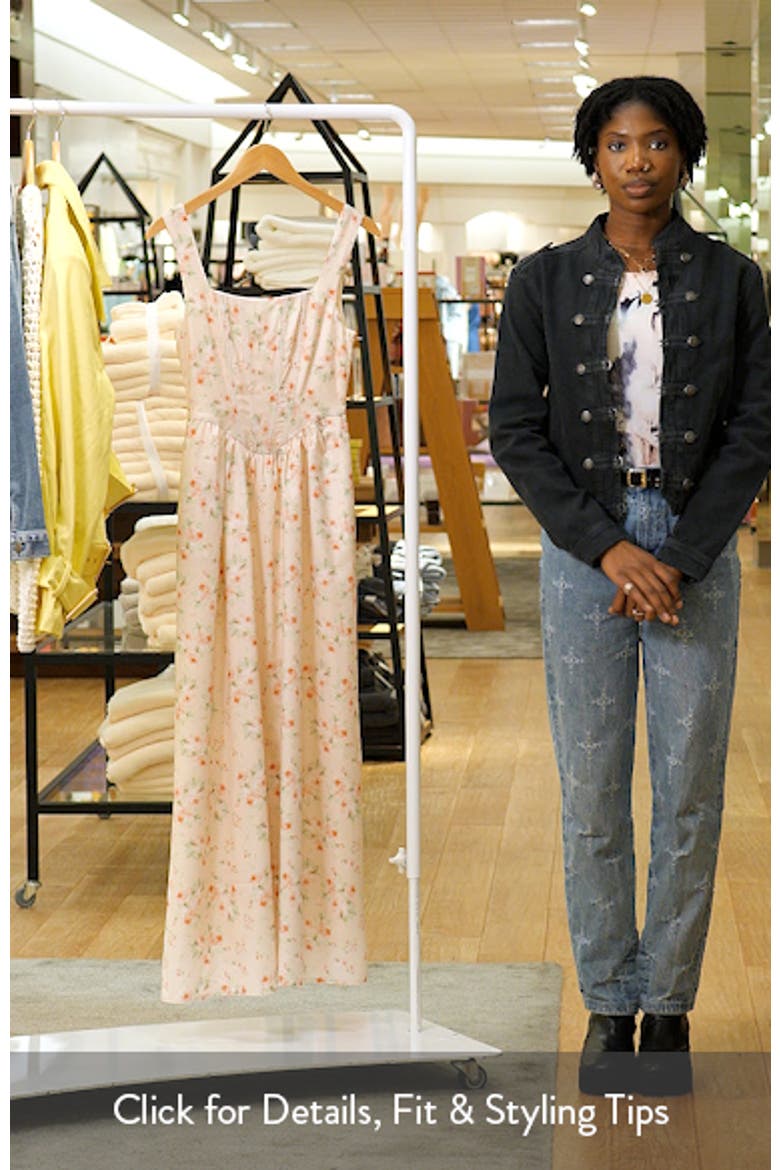 Vespa Floral Fit & Flare Dress video