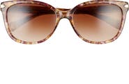 COACH 57mm Retro Sunglasses