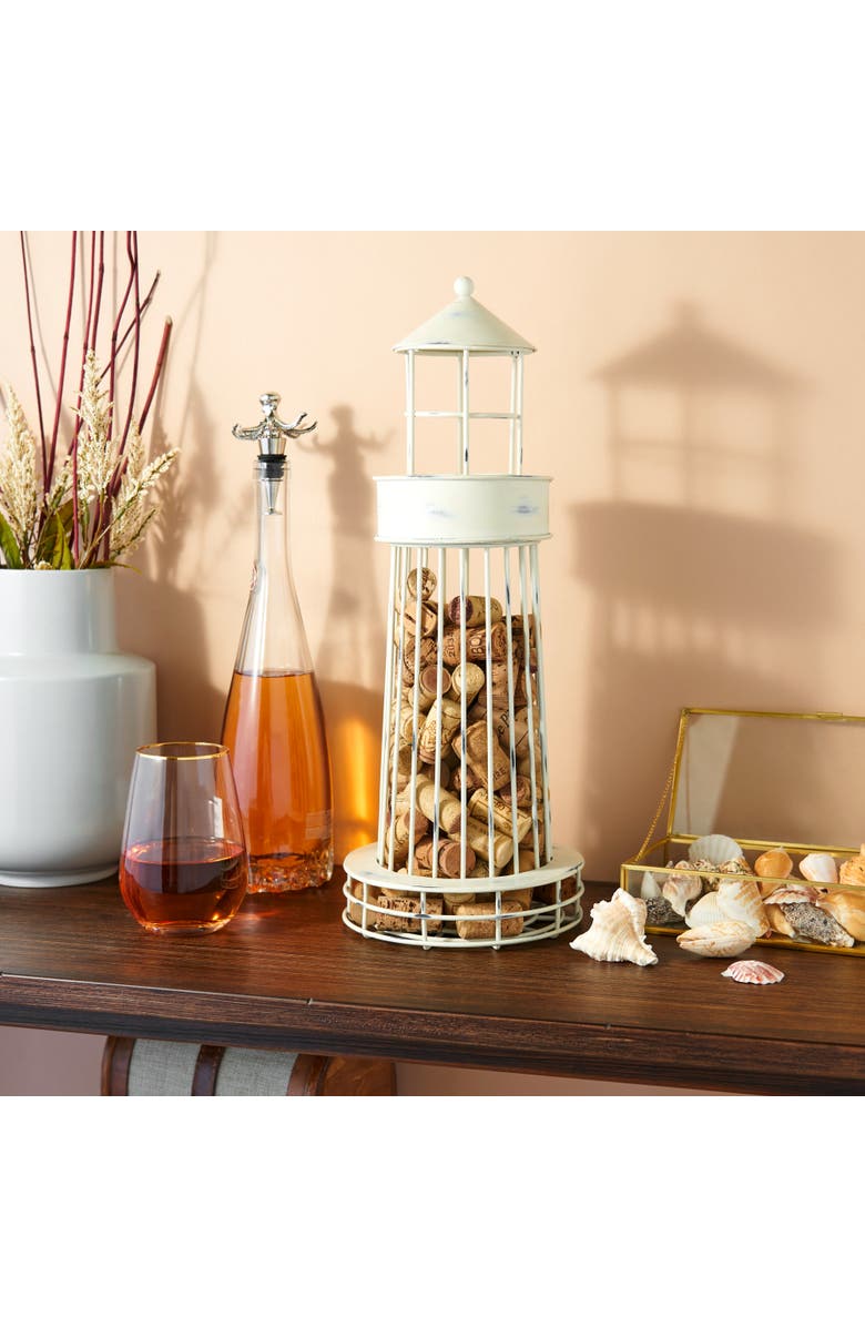 TWINE Lighthouse Cork Holder, Alternate, color, White