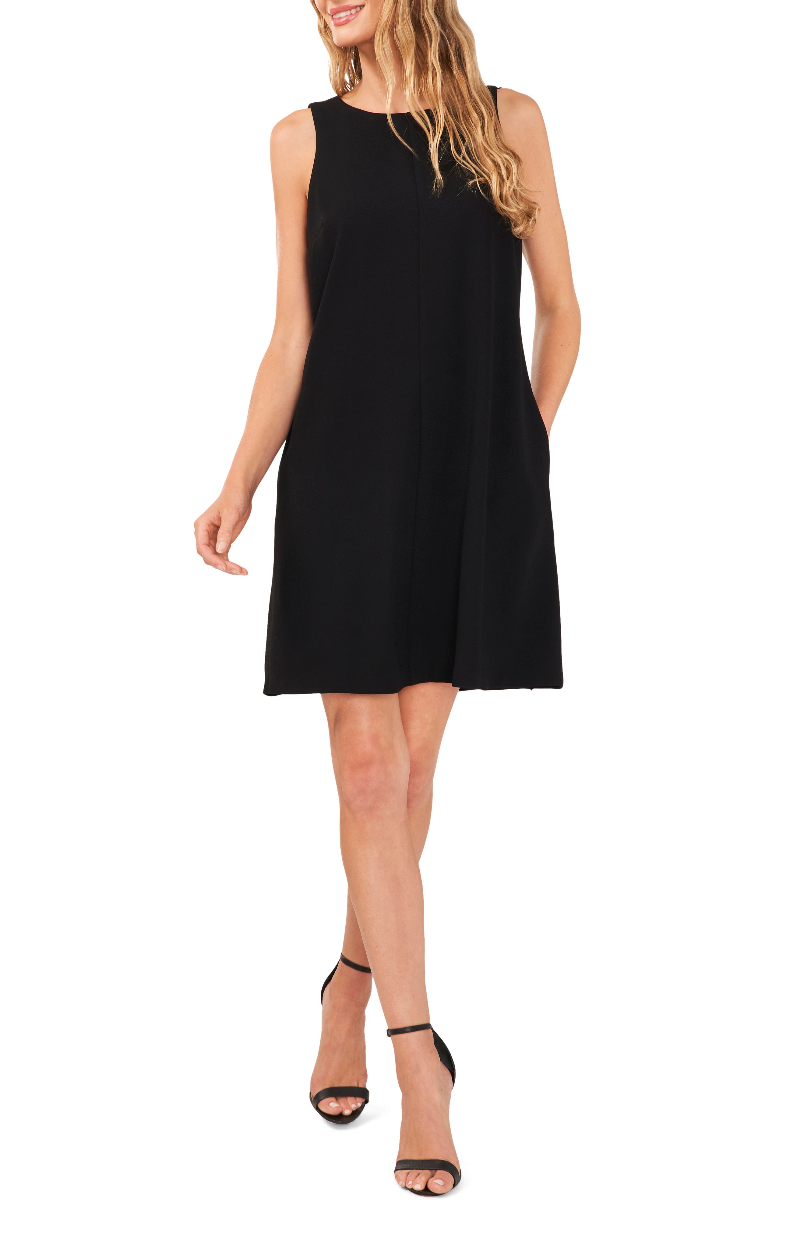 Back Bow Sleeveless A-Line Dress