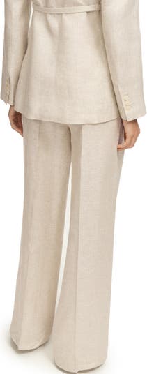 Wide Leg Linen Pants