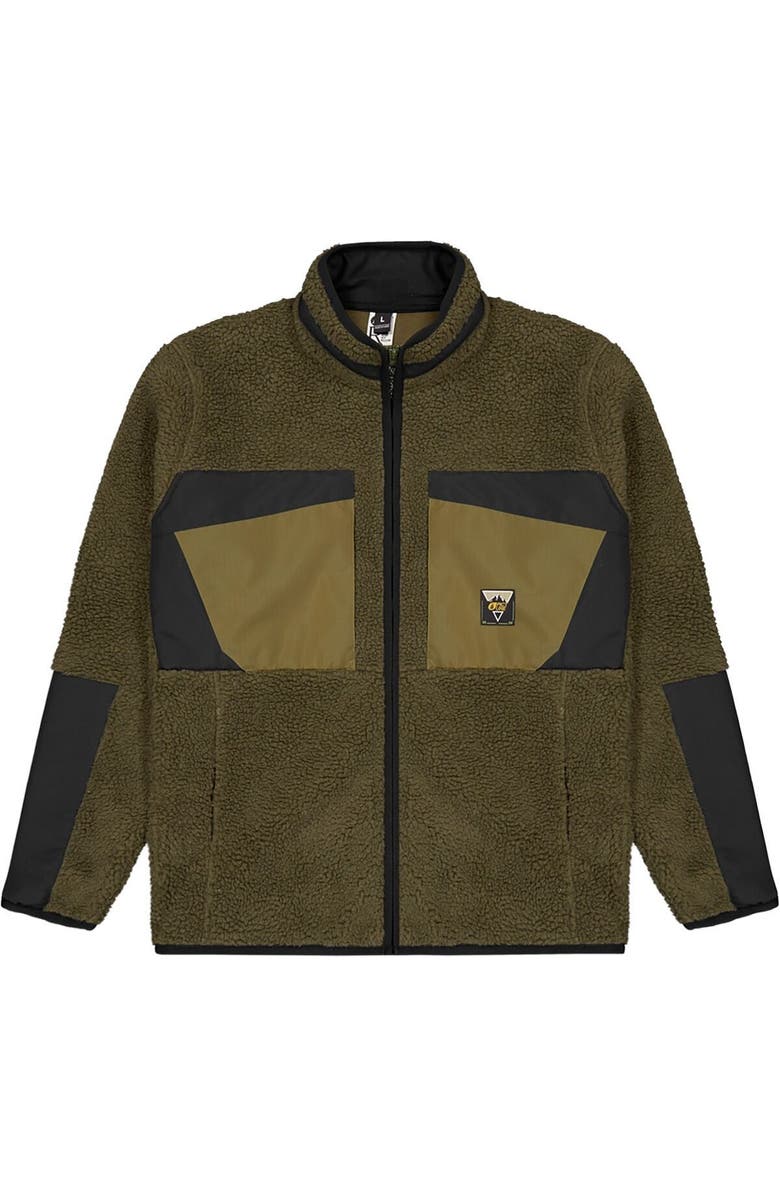 Picture Organic Pmbton Zip Fleece - Men's, Main, color, Tobacco Black