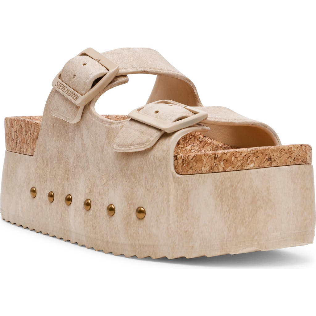 Steve Madden Kali Platform Sandal In Tan