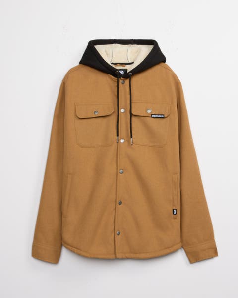 Outdoor Flannel Shirt Jacket