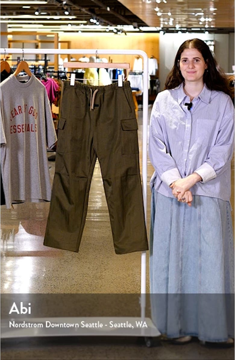 Kids' Textured Nylon Field Pants, sales video thumbnail