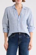Frank & Eileen Relaxed Fit Linen Button-Up Shirt