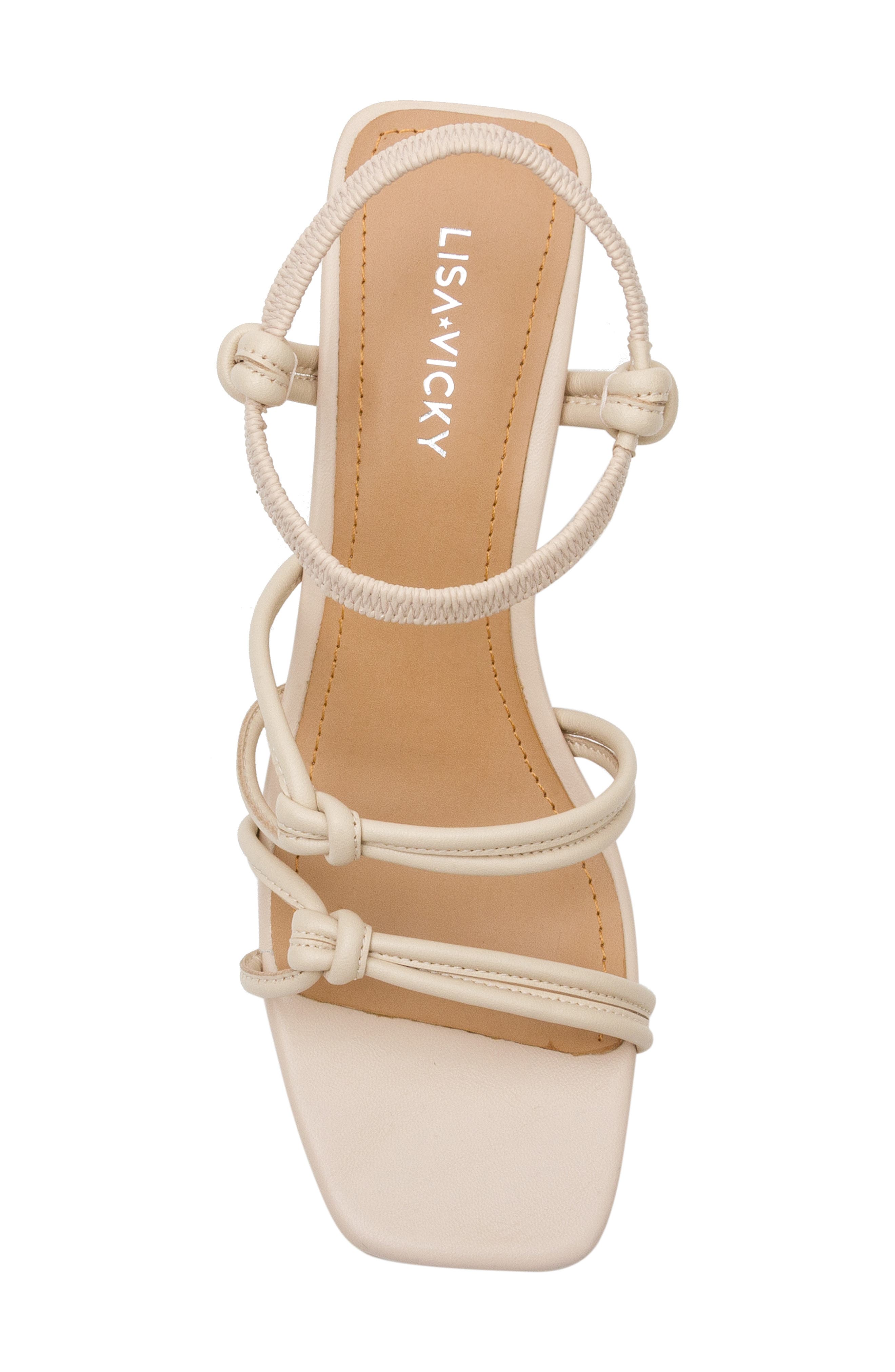 Abloom Strappy Block Heel Sandal, Alternate, color, NUDE