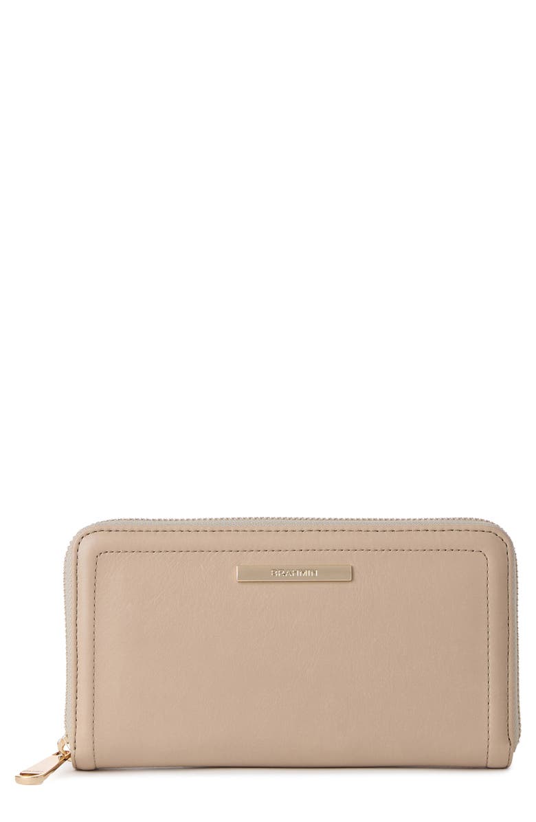 Brahmin Suri Leather Zip Wallet, Main, color, 