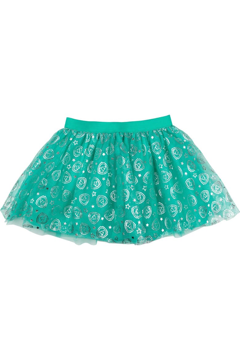 Everest T-Shirt and Tutu Set with Cape, Alternate, color, Everest Mint Teal