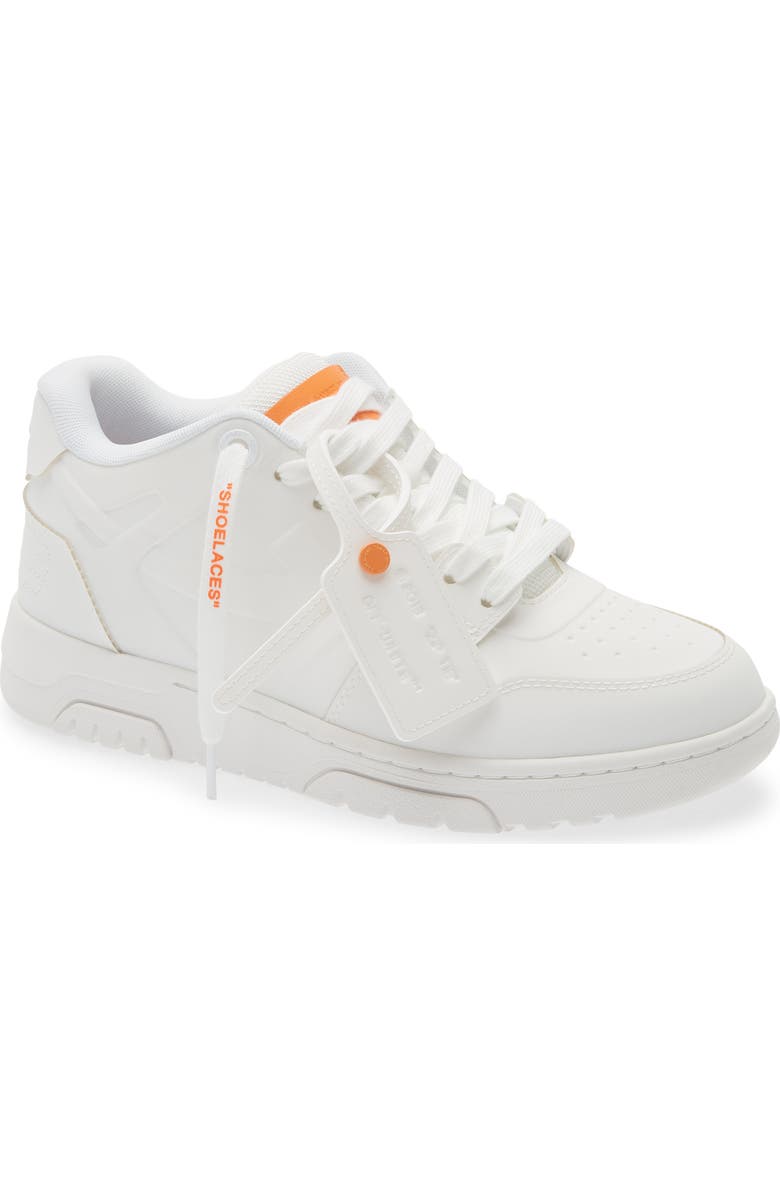 Off-White Out of Office Sneaker, Main, color, White - Orange