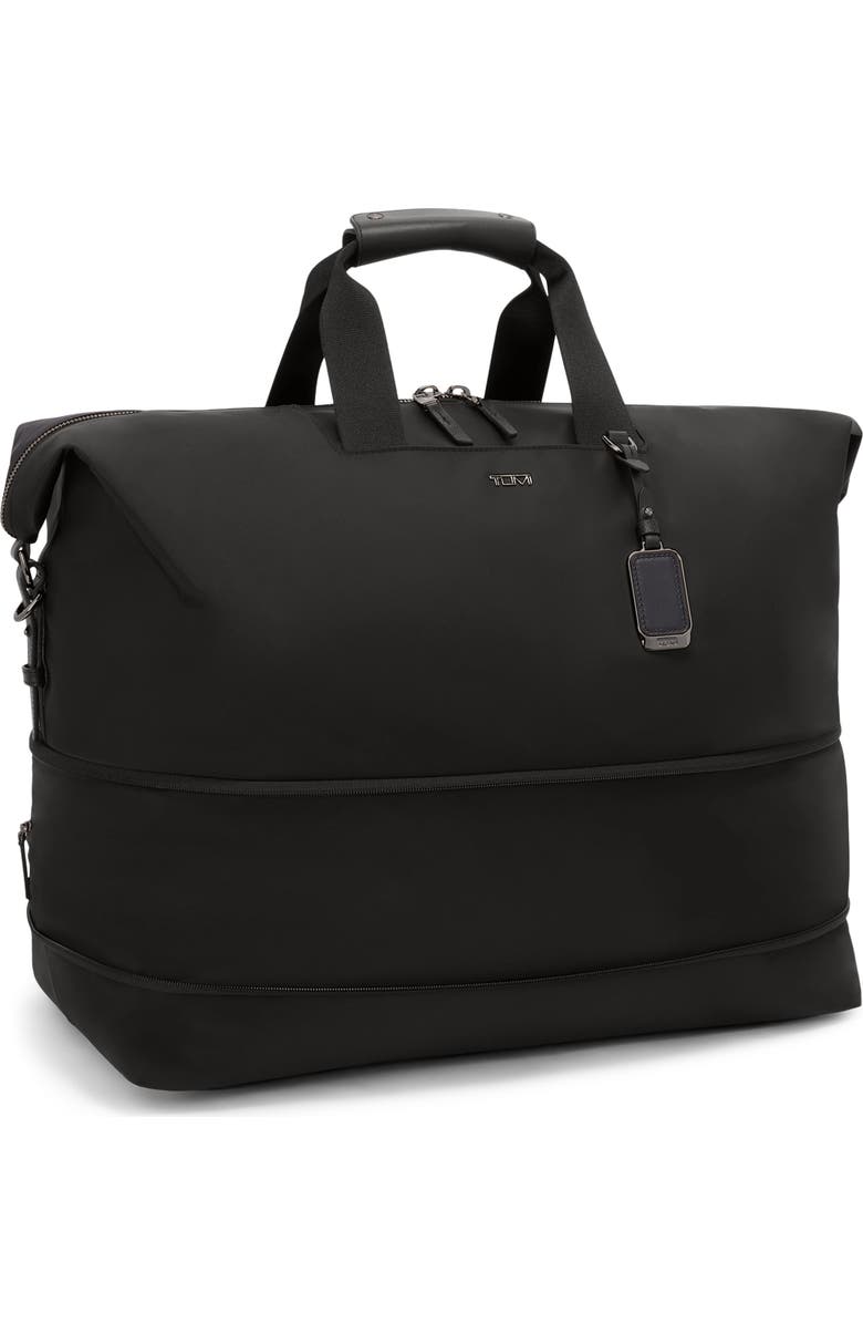 TUMI Rhys Expandable Duffel, Alternate, color, Black/ Gunmetal