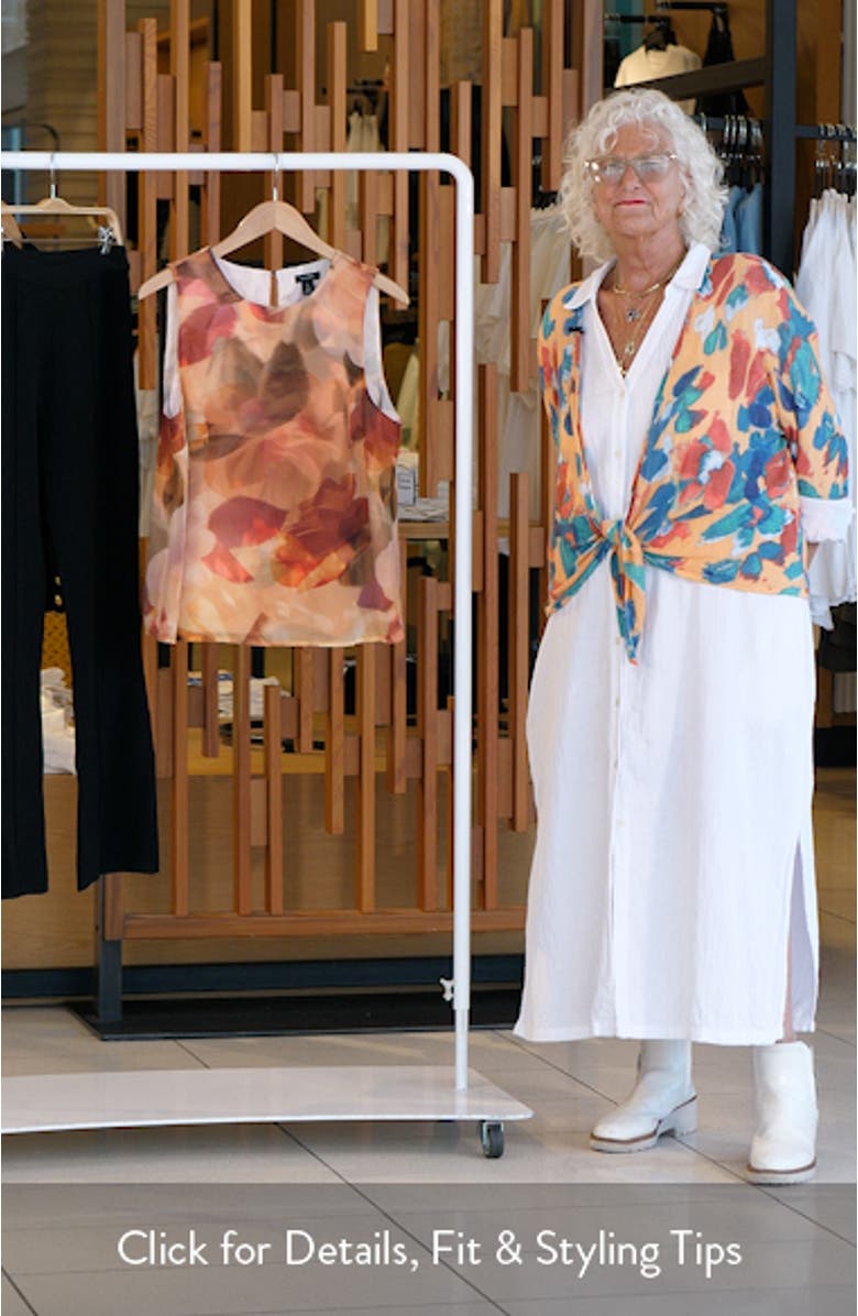 Romantic Roses Chiffon Shell, sales video thumbnail