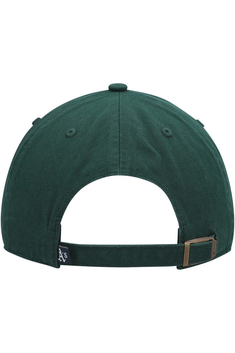 Men's '47 Green Oakland Athletics Clean Up Adjustable Hat, Alternate, color, Green