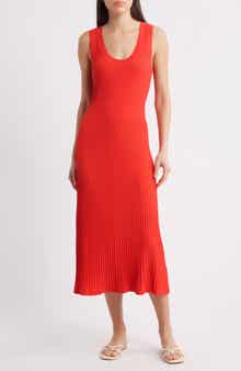 Wyeth Sleeveless Rib Sweater Dress