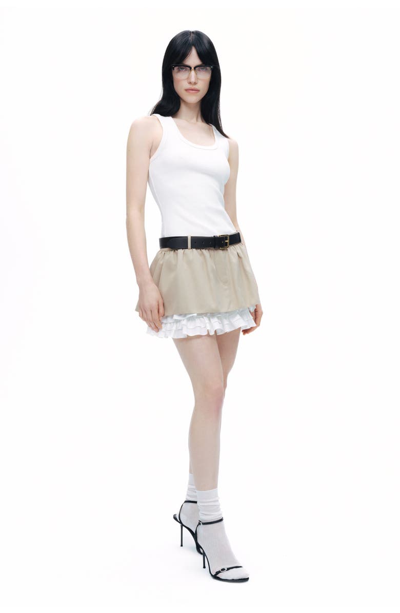 Nocturne Layered Mini Skirt, Alternate, color, 