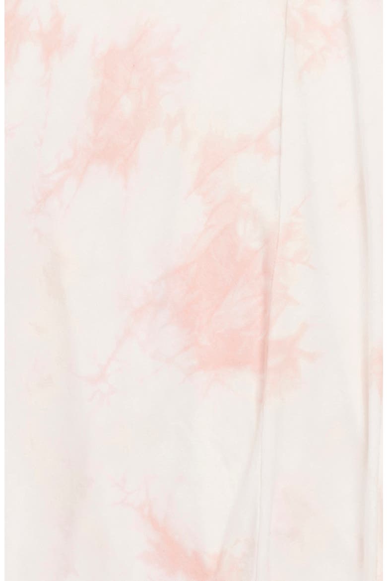 Print Knit A-Line Dress, Alternate, color, PINK LOTUS TIE DYE
