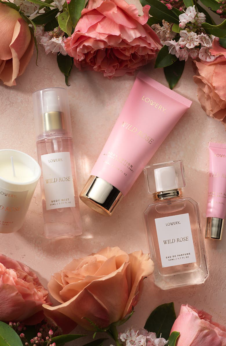 Lovery Wild Rose 7-Piece Luxury Gift Set for Women, Alternate, color, Wild Rose