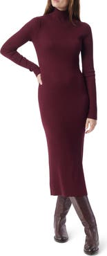 DO by Dee Ocleppo Merritt Easy Long Sleeve Rib Sweater Dress