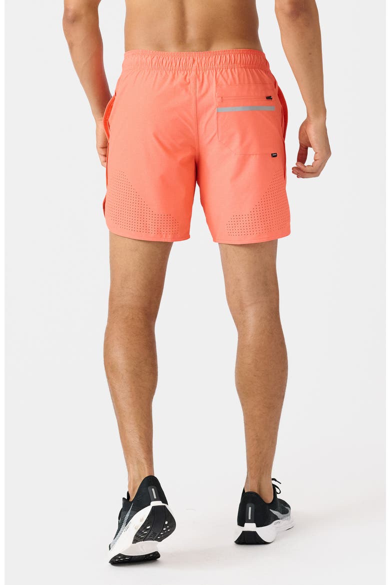 Luka HD 7-Inch Lined Performance Shorts, Alternate, color, SUNRISE