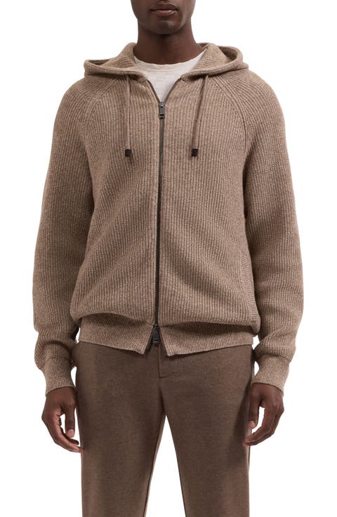 Wool & Cotton Full Zip Hoodie