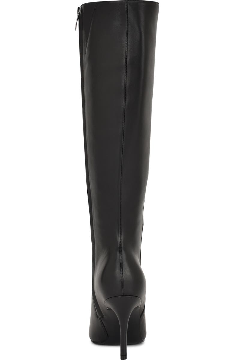 Nine West Gerty Pointed Toe Knee High Boot, Alternate, color, Black 002