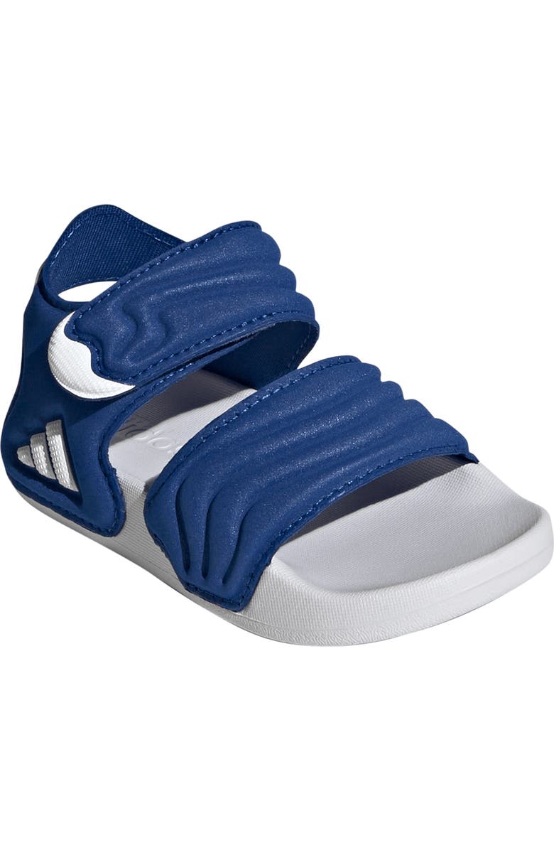 adidas Kids' Adilette Sandal, Main, color, Royal Blue/ Footwear White