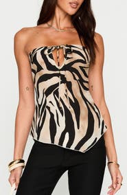 Princess Polly I Wonder Strapless Top