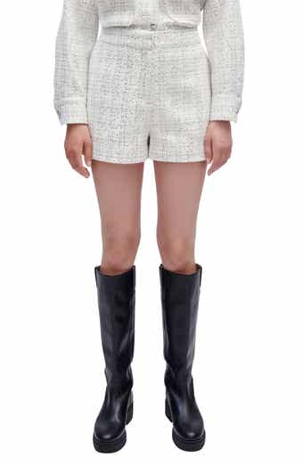 maje Inate Sequin Shorts