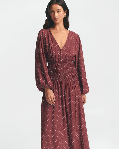 St Mrlo May Gather Dress In Brown