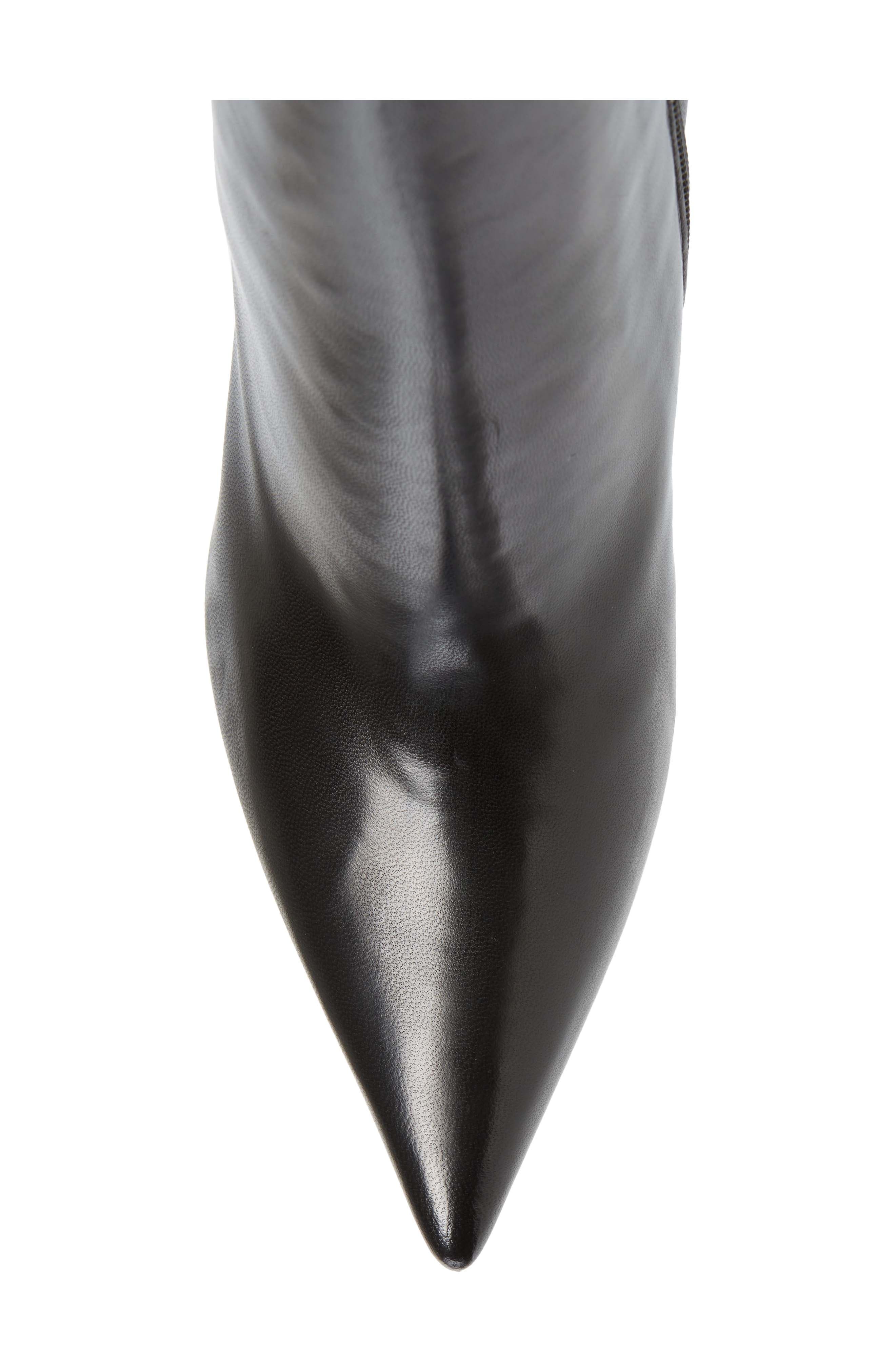 Amina Muaddi Giorgia Glass Bootie, Alternate, color, 