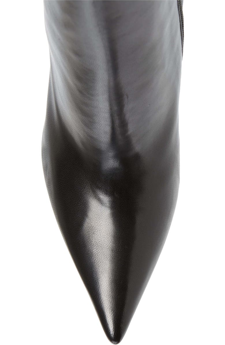 Amina Muaddi Giorgia Glass Bootie, Alternate, color,