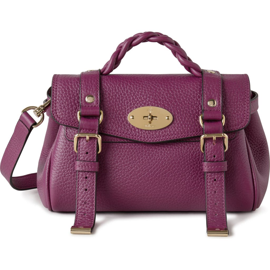 Mulberry Mini Alexa Leather Satchel