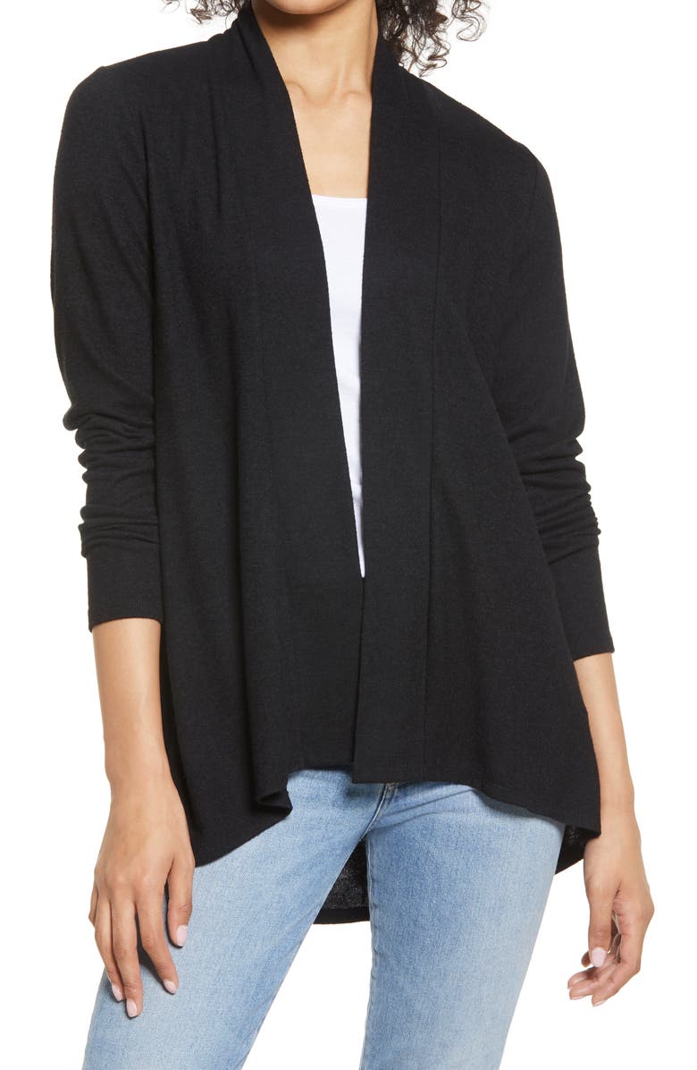 GIBSONLOOK Open Front Cardigan, Main, color, 