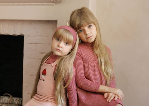 Ely's & Co. French Terry Autumn Kids Collection In Brown