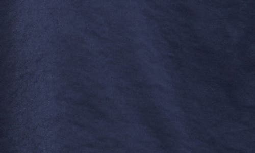 Open Edit Satin Button-up Shirt In Blue