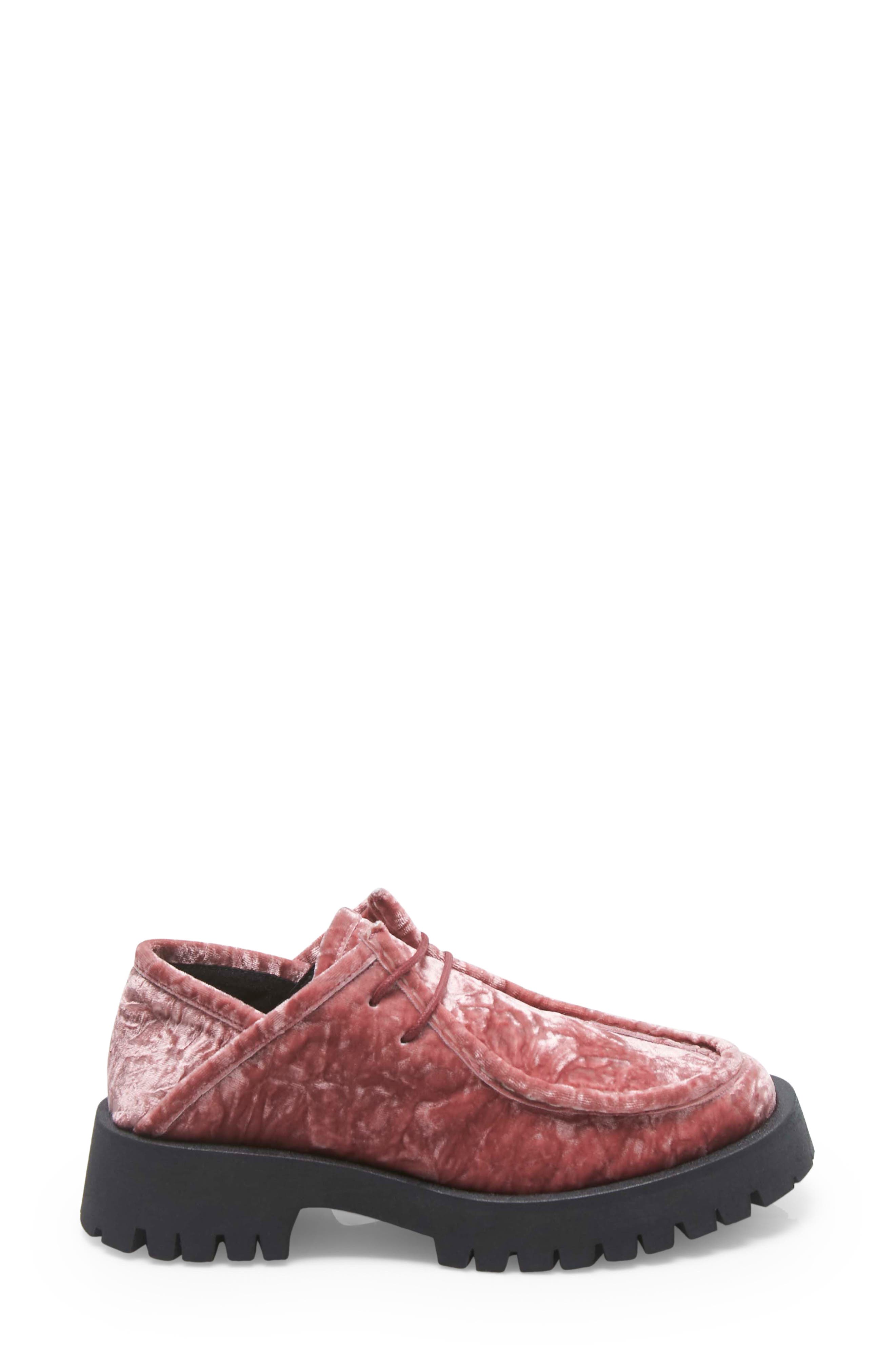 Convertible Velvet Loafer, Alternate, color, SMOKED PINK