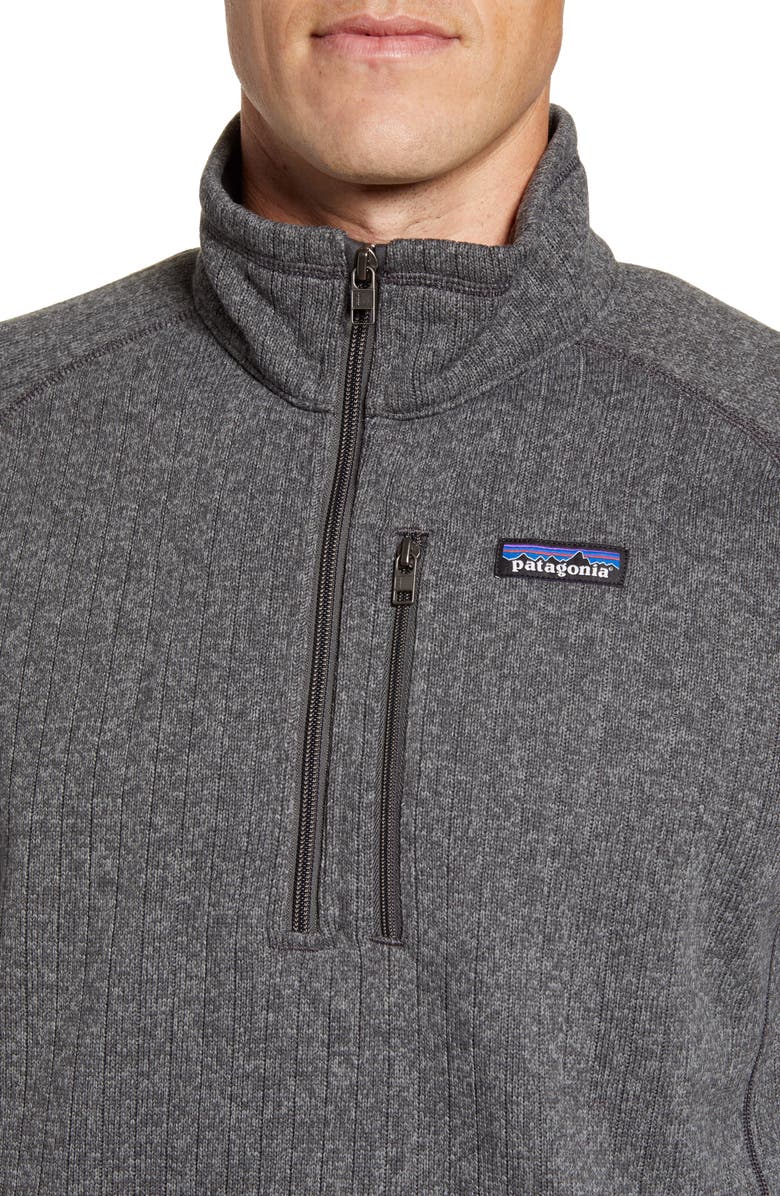 Patagonia Better Sweater Quarter Zip Pullover, Alternate, color, 