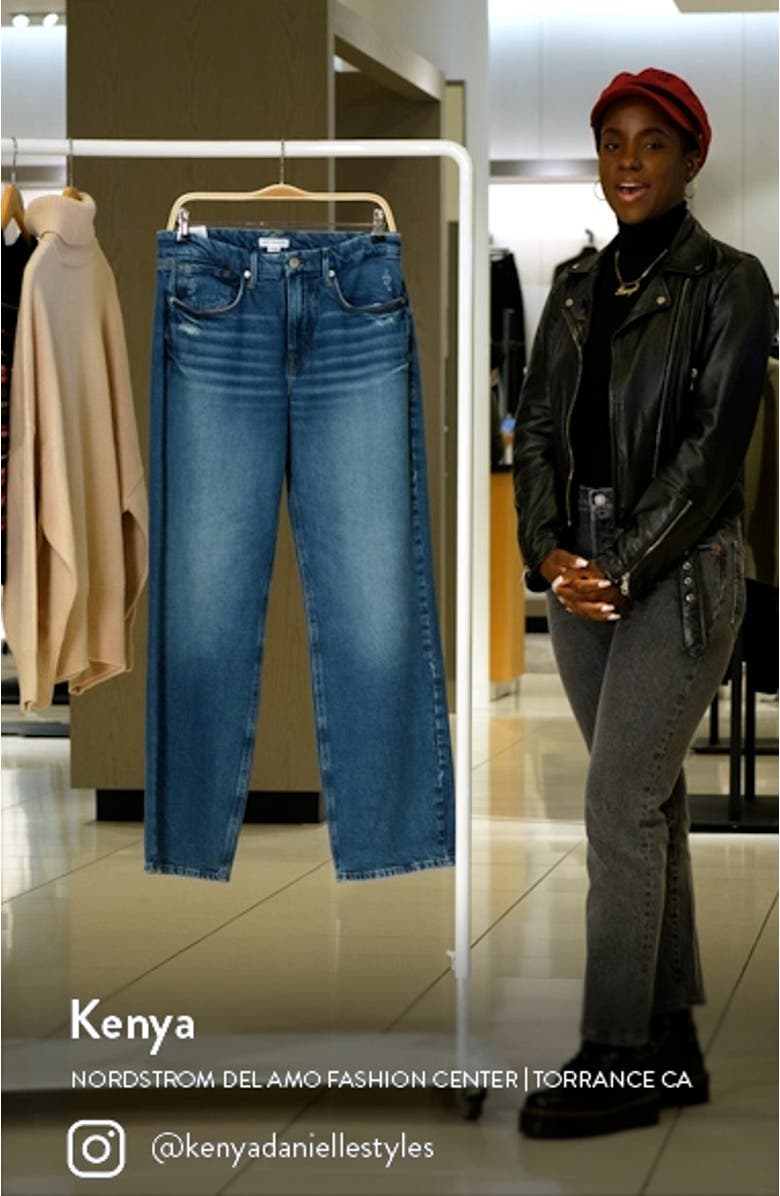Good '90s High Waist Straight Leg Jeans, sales video thumbnail