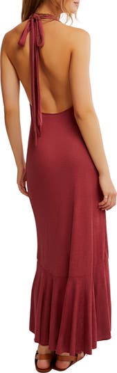 Alix Halter Midi Dress